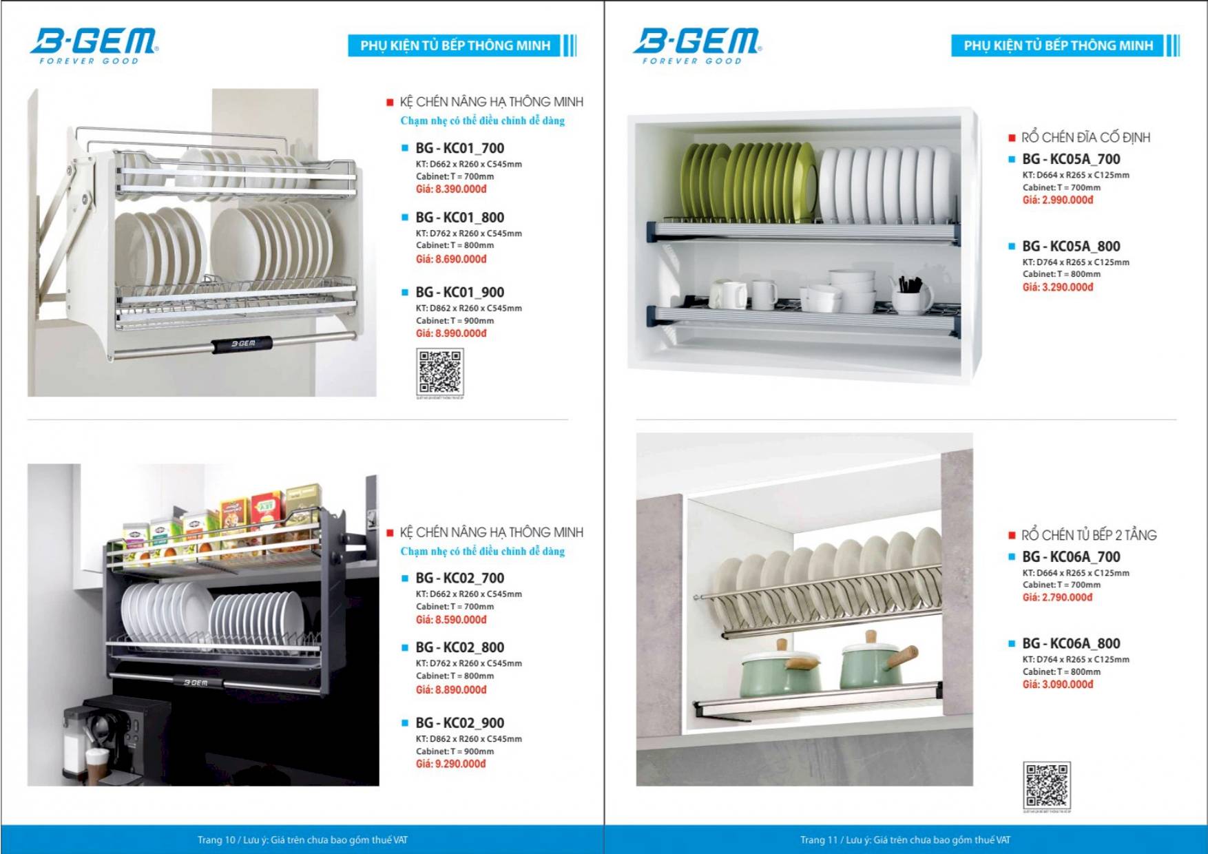 Thiết bị vệ sinh BGEM Catalogue và Bảng giá mới nhất  2024 /Page 6